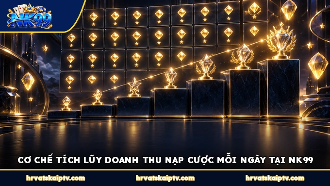 CƠ CHẾ TÍCH LŨY DOANH THU NẠP CƯỢC MỖI NGÀY TẠI NK99