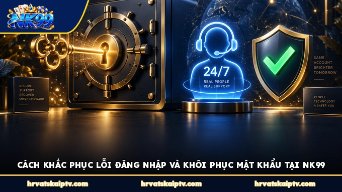 CÁCH KHẮC PHỤC LỖI ĐĂNG NHẬP VÀ KHÔI PHỤC MẬT KHẨU TẠI NK99