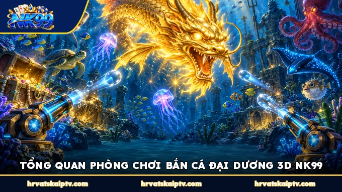 TỔNG QUAN PHÒNG CHƠI BẮN CÁ ĐẠI DƯƠNG 3D NK99