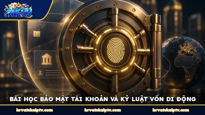 BÀI HỌC BẢO VỆ TÀI KHOẢN VÀ KỶ LUẬT VỐN DI ĐỘNG