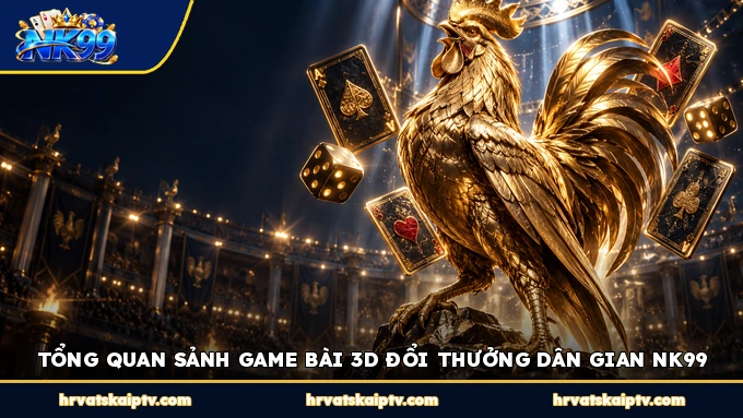 TỔNG QUAN SẢNH GAME BÀI 3D ĐỔI THƯỞNG DÂN GIAN NK99