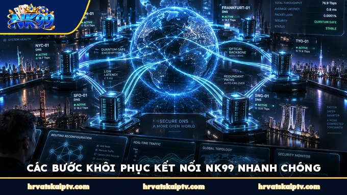 CÁC BƯỚC KHÔI PHỤC KẾT NỐI NK99 NHANH CHÓNG