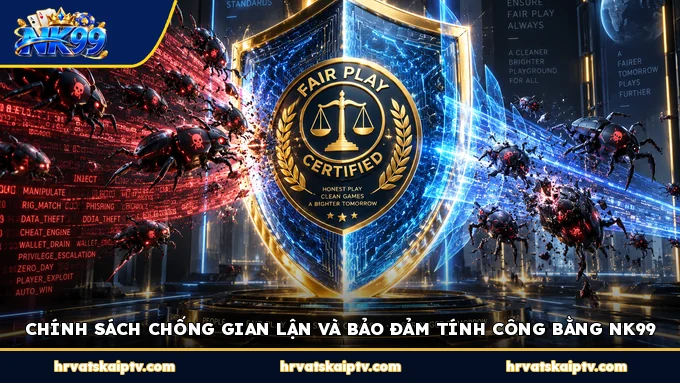 CHÍNH SÁCH CHỐNG GIAN LẬN VÀ BẢO ĐẢM TÍNH CÔNG BẰNG NK99