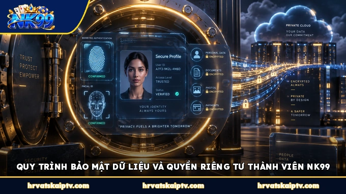 QUY TRÌNH BẢO MẬT DỮ LIỆU VÀ QUYỀN RIÊNG TƯ THÀNH VIÊN NK99