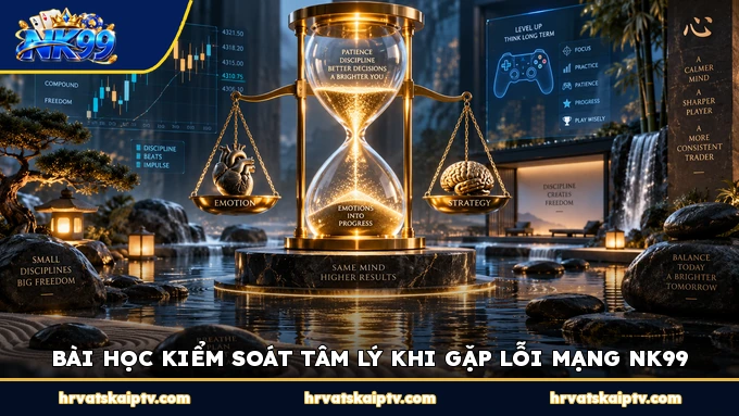 BÀI HỌC KIỂM SOÁT TÂM LÝ KHI GẶP LỖI MẠNG NK99