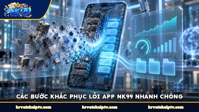 CÁC BƯỚC KHẮC PHỤC LỖI APP NK99 NHANH CHÓNG