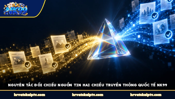 NGUYÊN TẮC ĐỐI CHIẾU NGUỒN TIN HAI CHIỀU TRUYỀN THÔNG QUỐC TẾ NK99
